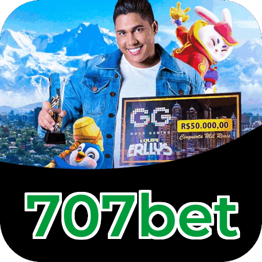 Passo a passo visual mostrando processo de download e instalação do aplicativo 707bet
