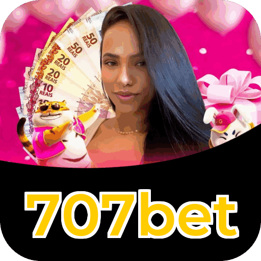 Interface do aplicativo 707bet mostrando jogos disponíveis no iOS e Android